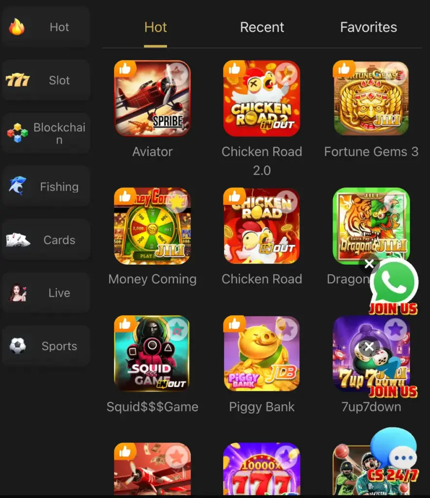 j188 has a collection of games
