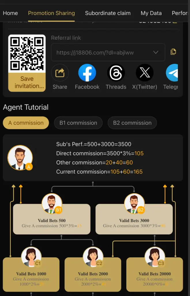 j188 game referral links